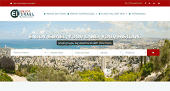 Desktop Screenshot of enjoy-israel.com